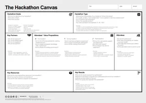 Hackathon Canvas Template